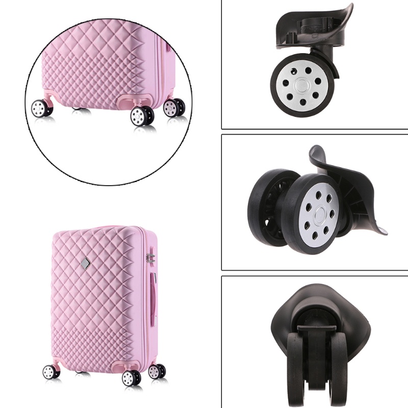 Bộ 4 Bánh Xe Xoay 360 Độ Thay Thế Cho Vali
