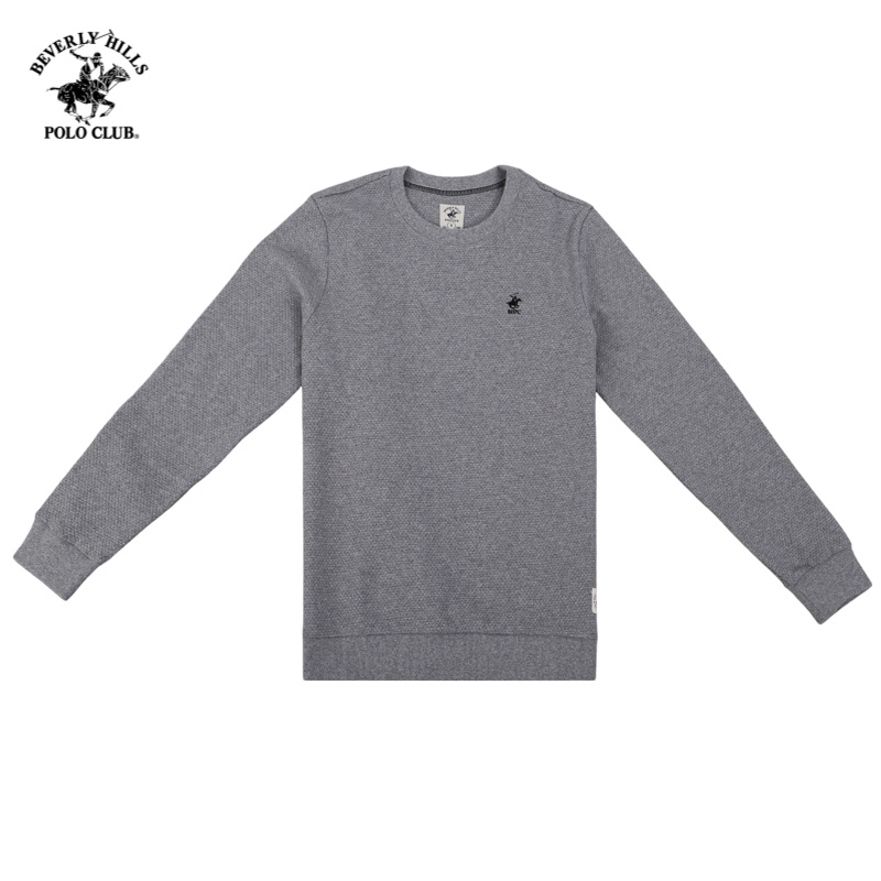 Áo Tshirt dài tay Nam Beverly Hills Polo Club Regularfit Xám - HMRLS20TL140