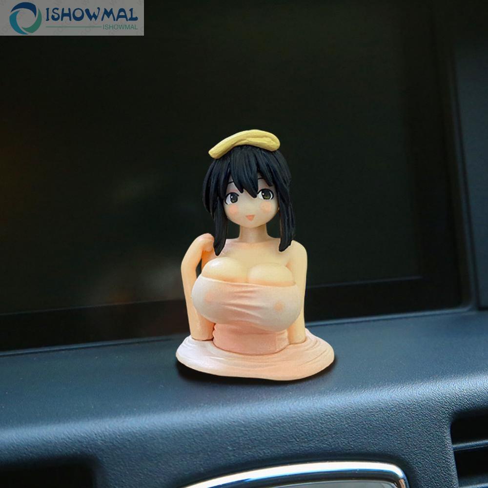 Nhân Vật anime Lắc Ngực Quyến Rũ Trang Trí Bảng Điều Khiển Xe Hơi kanako