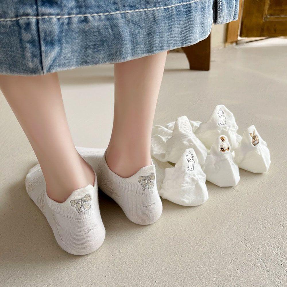 AROMA Tất Thêu HìNh GấU Phong CáCh NhậT BảN