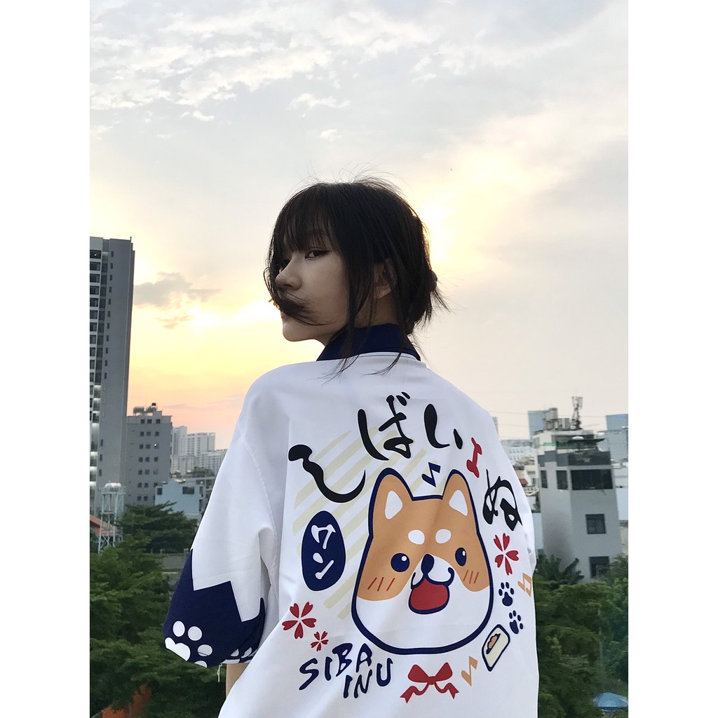 Áo sơ mi Shiba Inu siêu cute SHIBA INU SHIRT