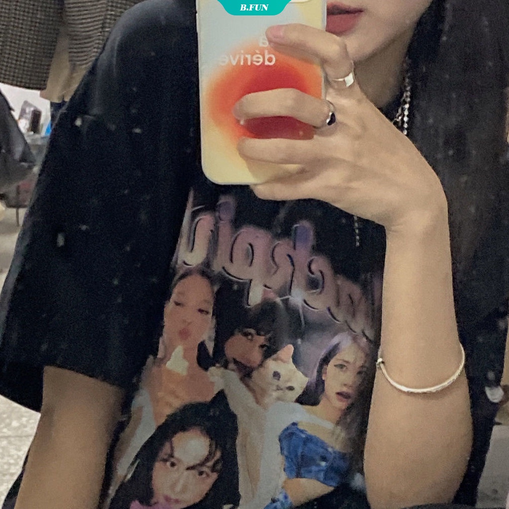 Áo Thun Cotton In Hình K-Pop Thời Trang Hàn Quốc 2022 Dành Cho Nam Nữ