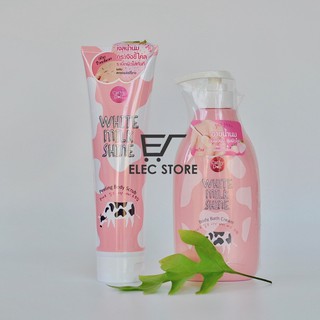 Combo Sữa Tắm Và Tẩy Tế Bào Chết Cathy Doll Tinh Chất Sữa Bò Thái Lan