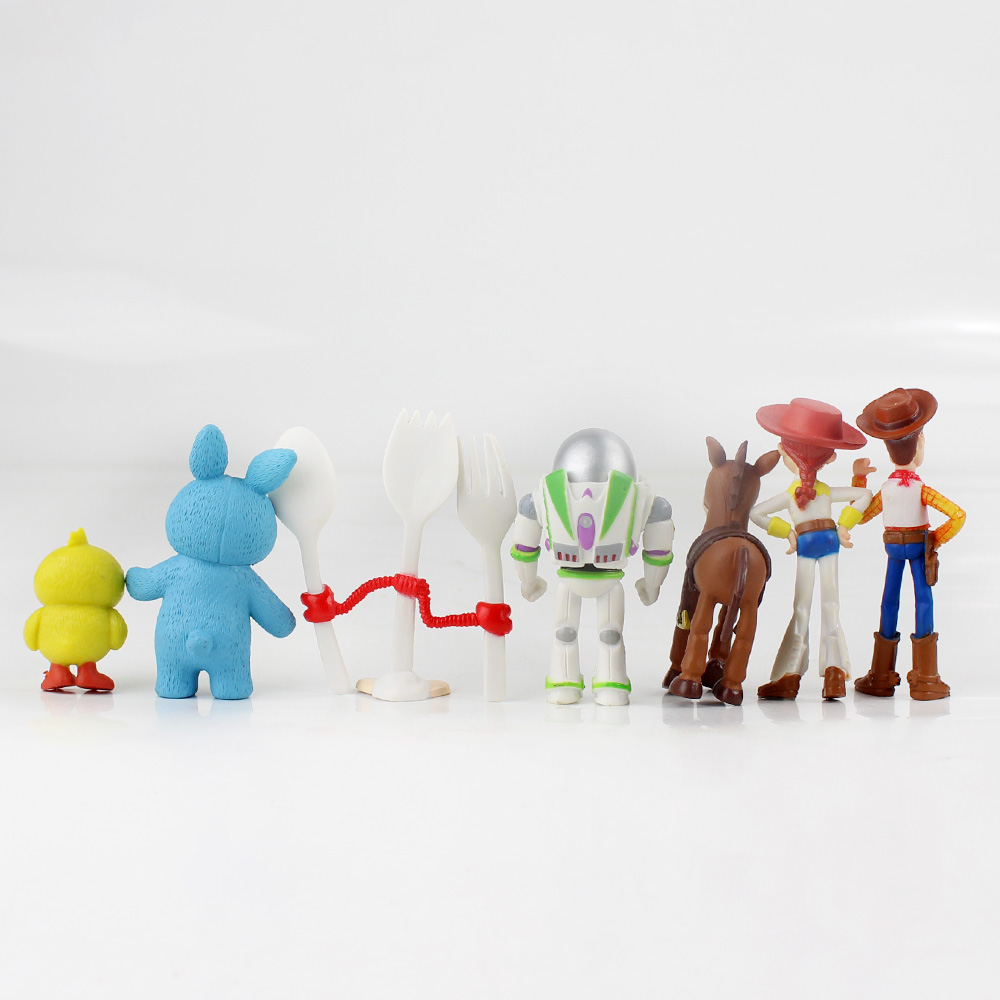 Set 7 Mô Hình Nhân Vật Phim Hoạt Hình Toy Story Bằng Pvc