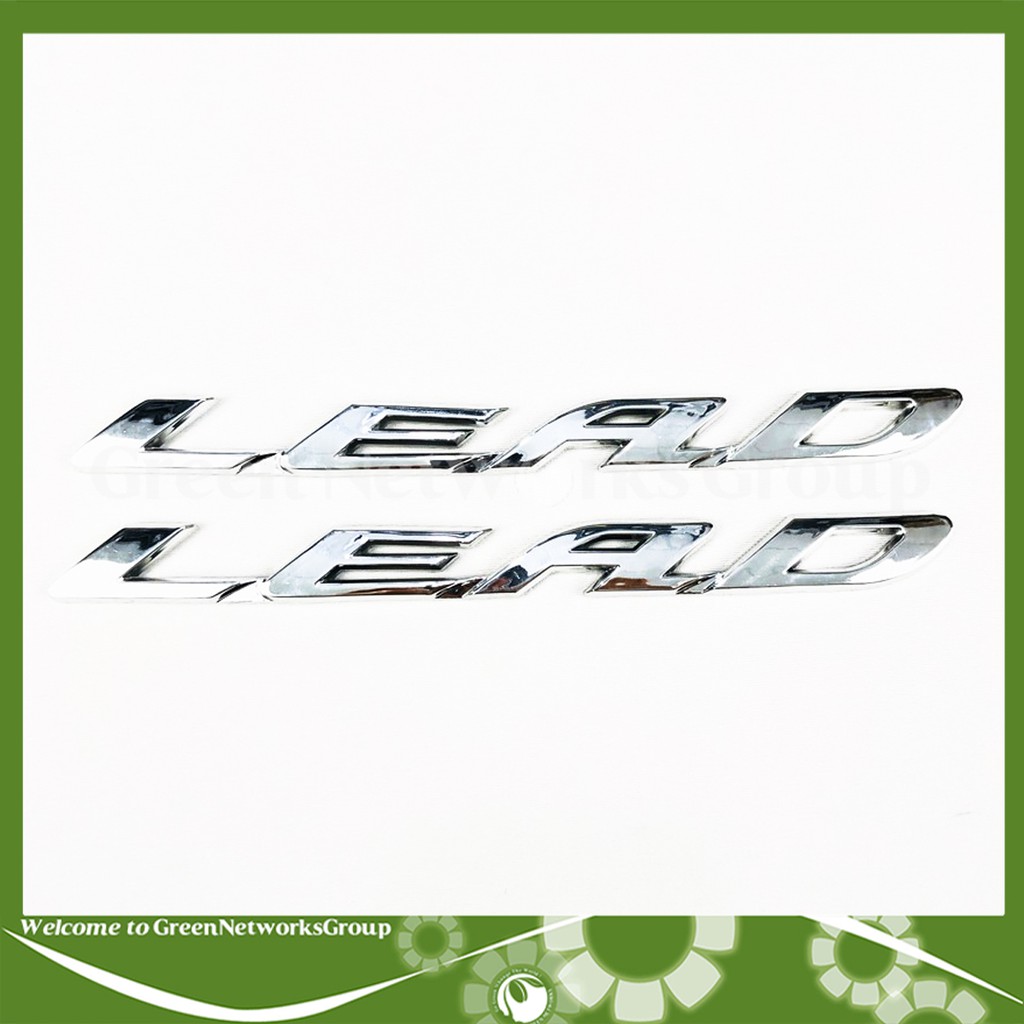 Tem dán chữ nổi xe Lead Greennetworks