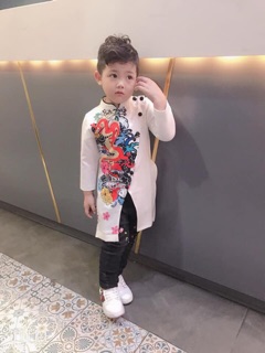 Áo dài bé trai