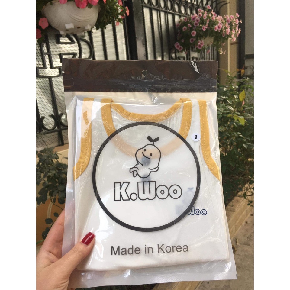 Bộ balo kwoon thun lạnh cổ màu