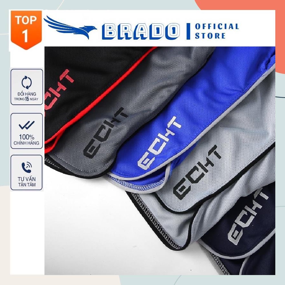 Quần đùi nam, quần tập gym ECHT chơi thể thao, mặc ở nhà kiểu dáng đẹp chất vải Thun Lạnh Thái cao cấp co giãn 4 chiều