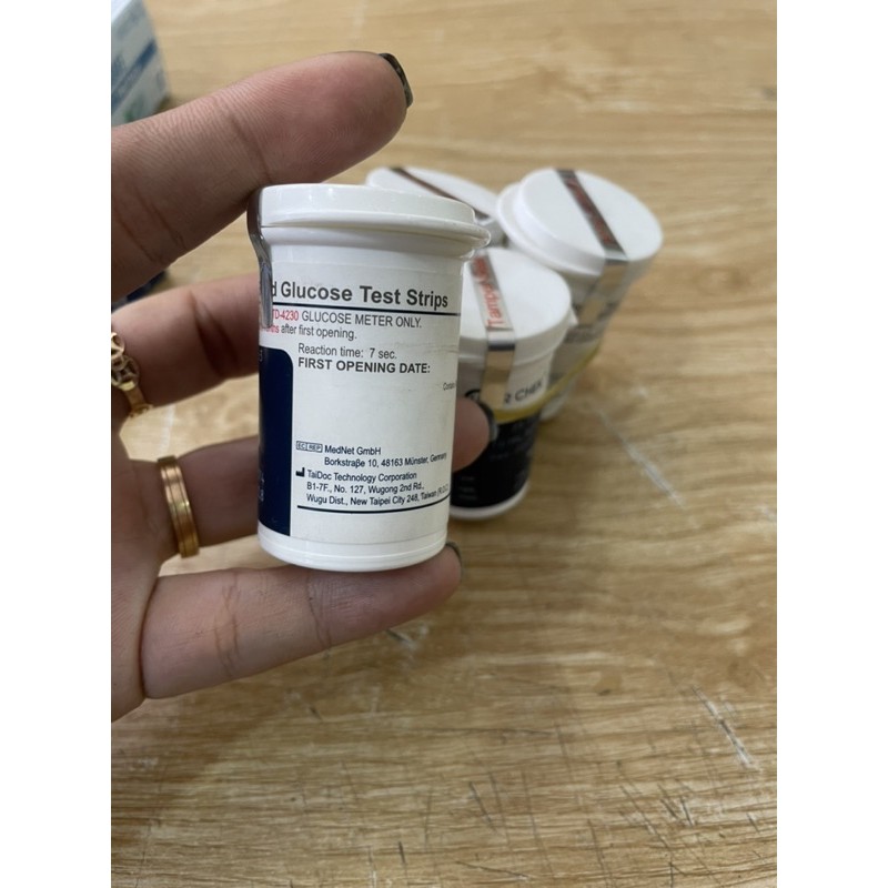 Que thử đường huyết Clever Chek