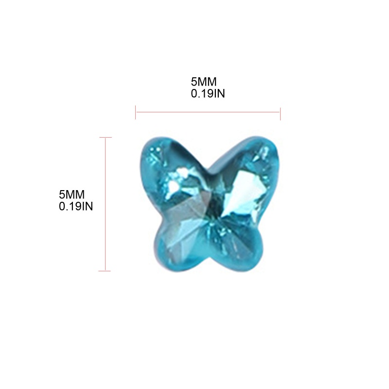 Hộp Đá 3d Lấp Lánh Đính Móng Nghệ Thuật