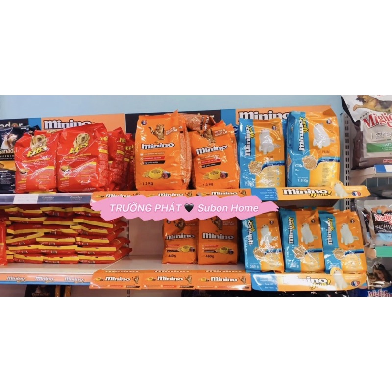 Hạt thức ăn cho mèo - Minino Cam 1kg3 Tuna - Vị Cá Ngừ 🐋