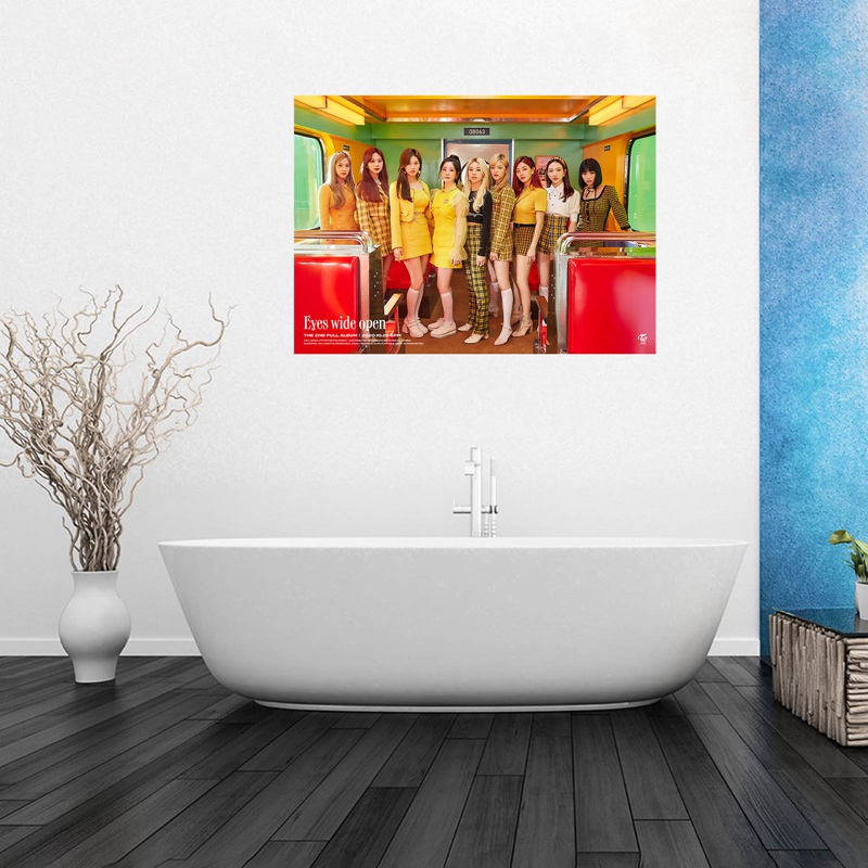 Poster In Hình Nhóm Nhạc Twice