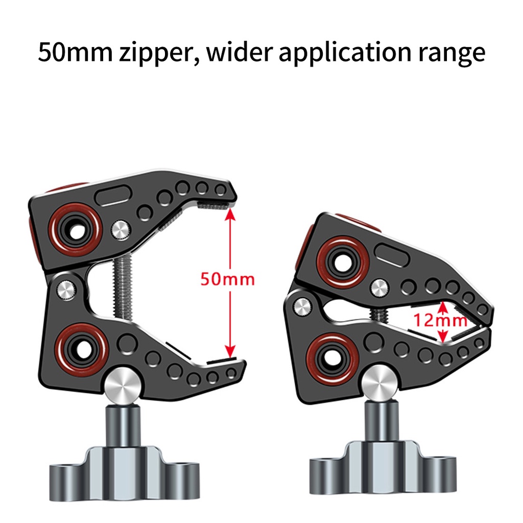 Kẹp Gắn Máy Ảnh Đầu Bi XT-XINTE Với Vít 1 / 4 3 / 8 Chuyên Dụng Cho DSLR