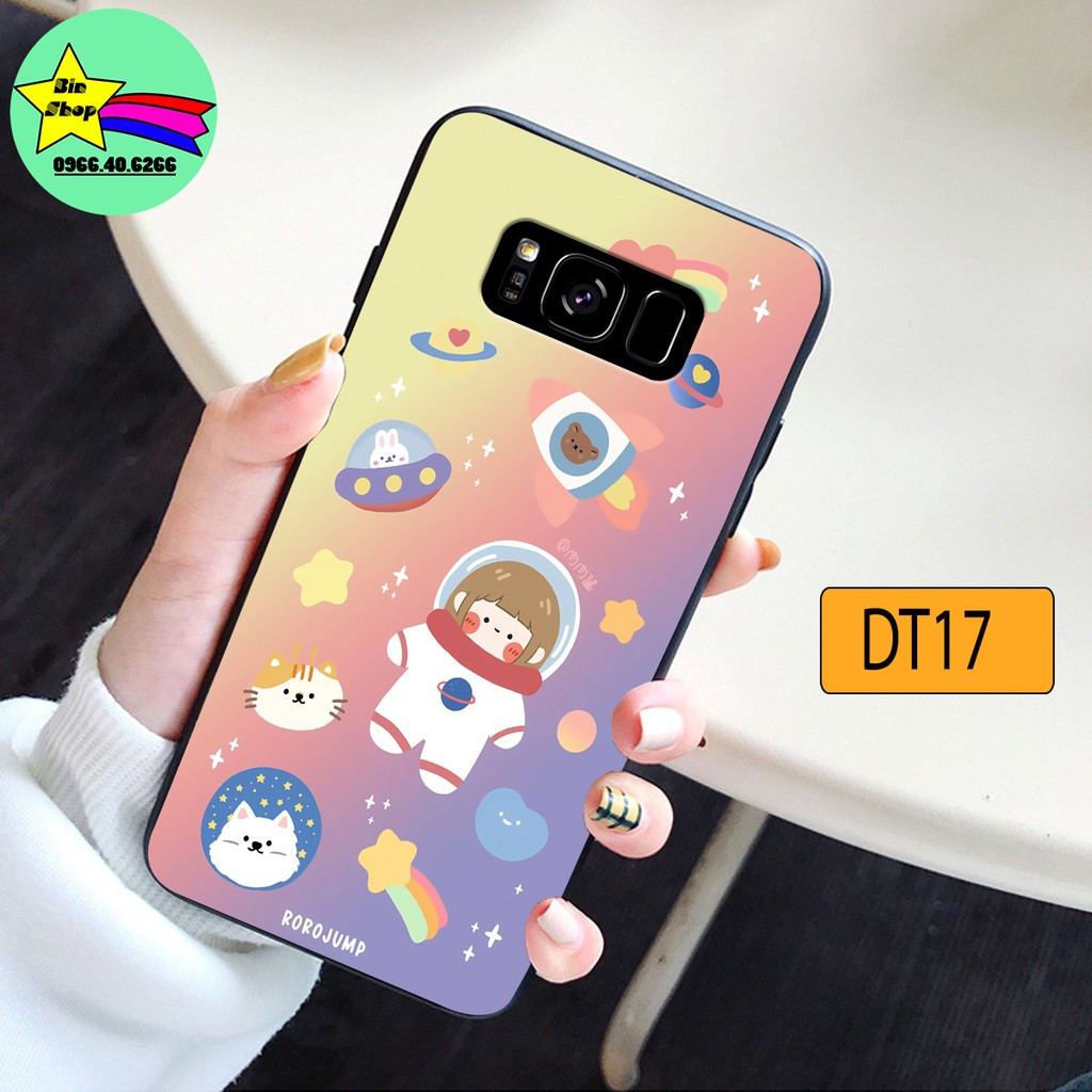 Ốp lưng Samsung S8 - Samsung S8 Plus - Samsung Note 8 - Samsung Note 9 in hình họa tiết ngộ nghĩnh đáng yêu, cao cấp.