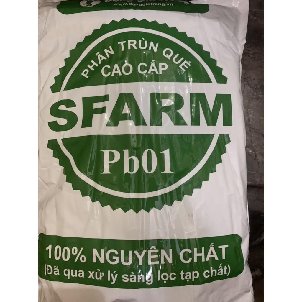 Phân trùn quế Sfarm Đặng Gia Trang, phân bón dành cho hoa cây cảnh và rau ăn lá