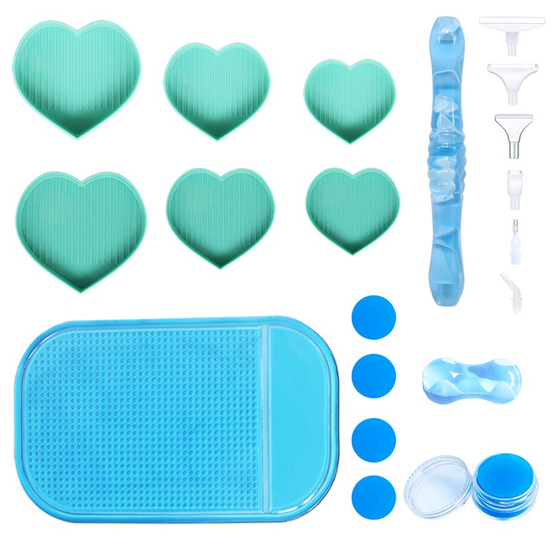 1 Bộ Dụng Cụ Bút Đính Đá Nghệ Thuật Đa Năng 9 * 8.5cm