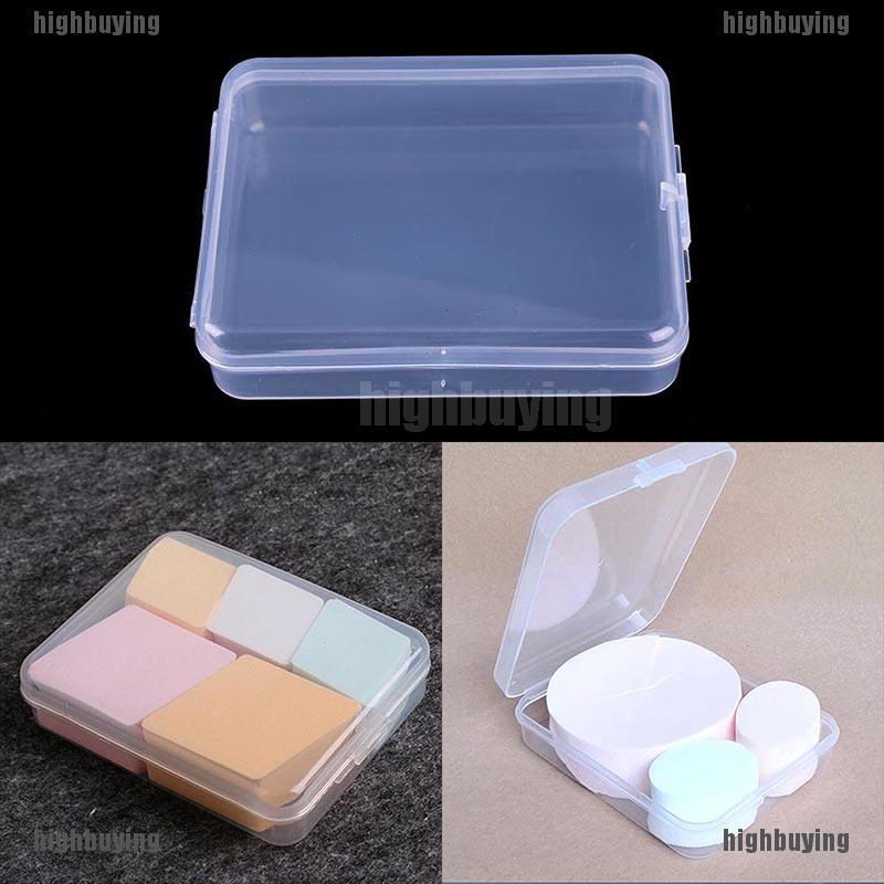 Hộp rỗng đựng mút trang điểm bằng silicon