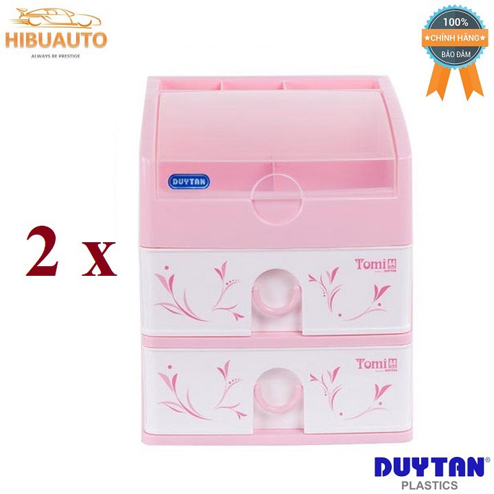 Combo 2 Tủ nhựa Duy Tân Cao Cấp Tomi A4 - 3 ngăn (26 x 34 x 31 cm) No. 220/3