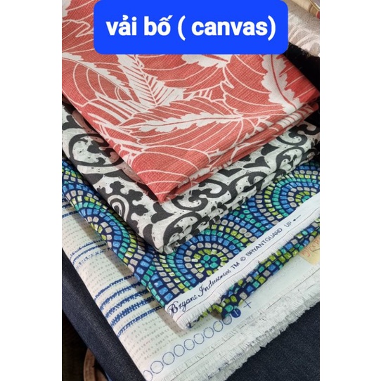 vải bố (canvas)