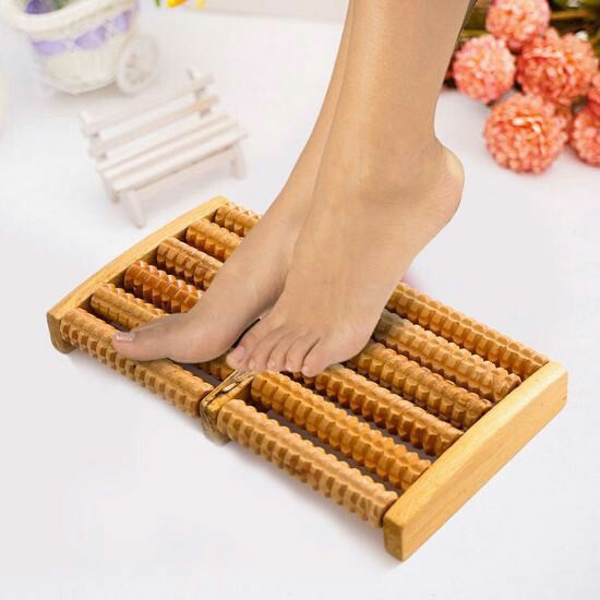 Massage Chân Bằng Gỗ MX06 ( 6 hàng)