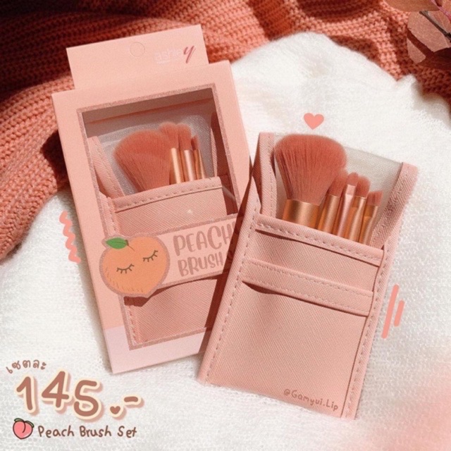 SET CỌ MAKEUP TRÁI ĐÀO PEACH BRUSH SET