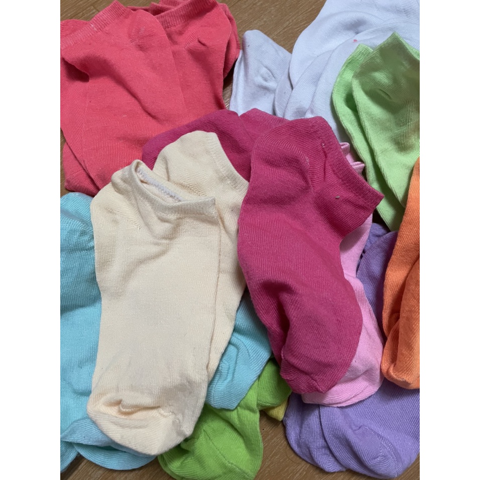 Tất, tất hài cho người lớn, không chọn màu, free size ( xả kho giá lỗ )