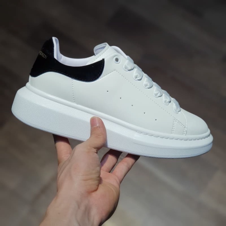 [FREE SHIP] Giày Thể Thao Nam Nữ Tăng Chiều Cao Đi Làm MCQ, Giày Nam Nữ Alexander Mc Queen Trắng Đế Độn Da Cao Cấp | BigBuy360 - bigbuy360.vn