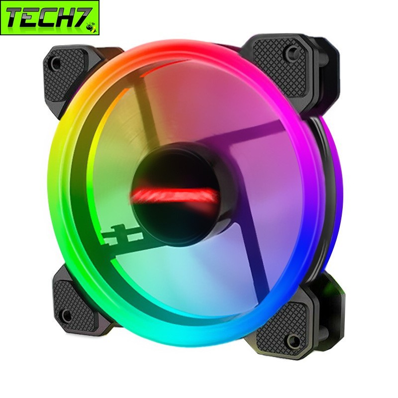 Quạt Led RGB Coolmoon 12cm cho máy tính