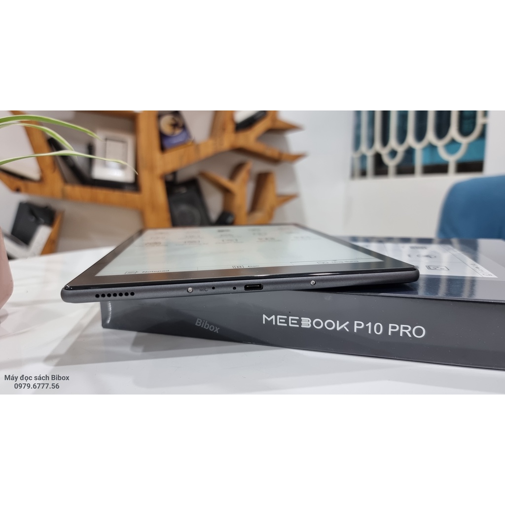 Máy đọc sách Meebook P10 Pro 10" 2022 + Bao Da - Tặng kho sách của Bibox - Hàng chính hãng - Mới 100%