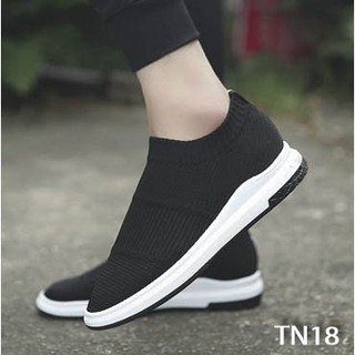 [ GÍA HỦY DIỆT ] Giày Sneaker Thể Thao Đế Êm Chất Vải Cao Cấp [Màu Đen - TN18]