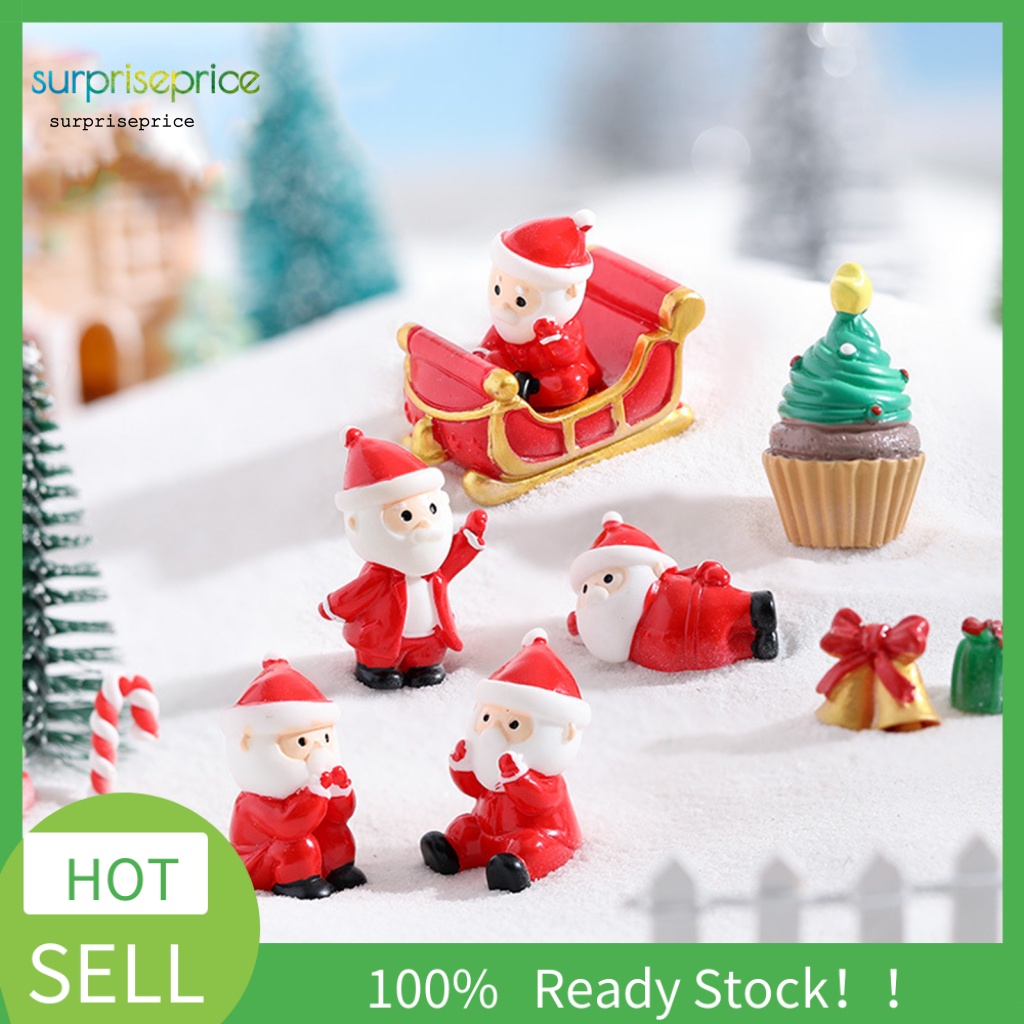 Đồ trang trí Ông Già Noel Mini Trang Trí Giáng Sinh