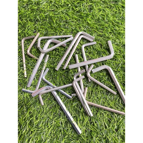 Cây lục giác 6 cạnh vặn, mở ốc - kích thước (5mm - 6mm) - chất liệu kim loại chắc chắn