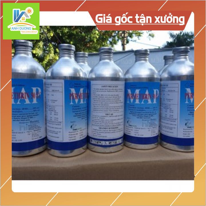 Thuốc phun muỗi Permethrin 50EC ( COMBO 12L ) Gía sỉ 400k