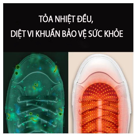 Máy sấy giày khử mùi kháng khuẩn công nghệ xiaomi youpin sothing shoes dries 3 chế độ hẹn giờ