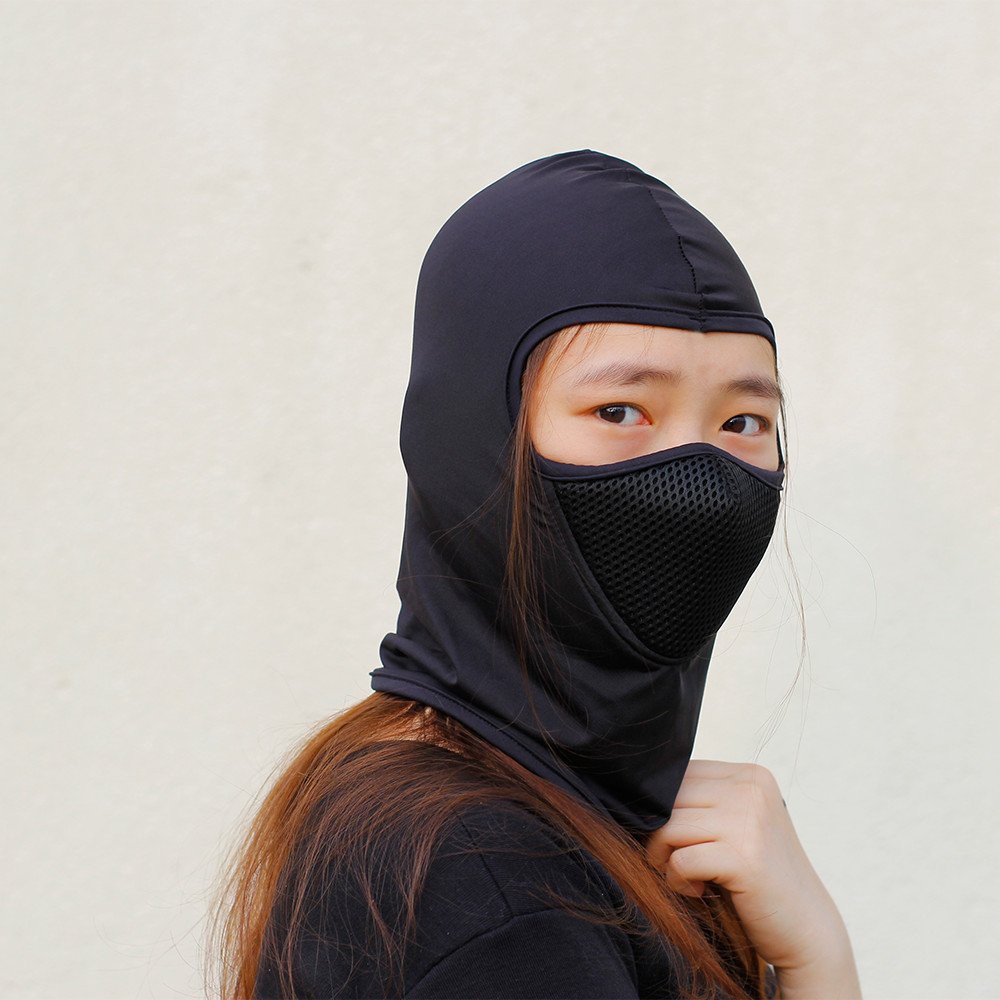 KHẨU TRANG TRÙM ĐẦU KIỂU NINJA Swat Ari Chất liệu vải siêu mềm mịn Co giãn Chống nắng Chống bụi Thương hiệu SWAT Cao cấp