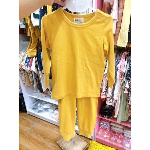 Set 3 bộ pyjama HM auth bé