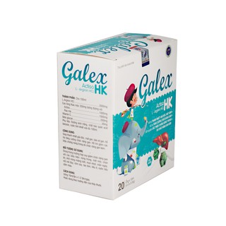 (CHÍNH HÃNG) COMBO 2 HÔP ỐNG SIRO GALEX  HK