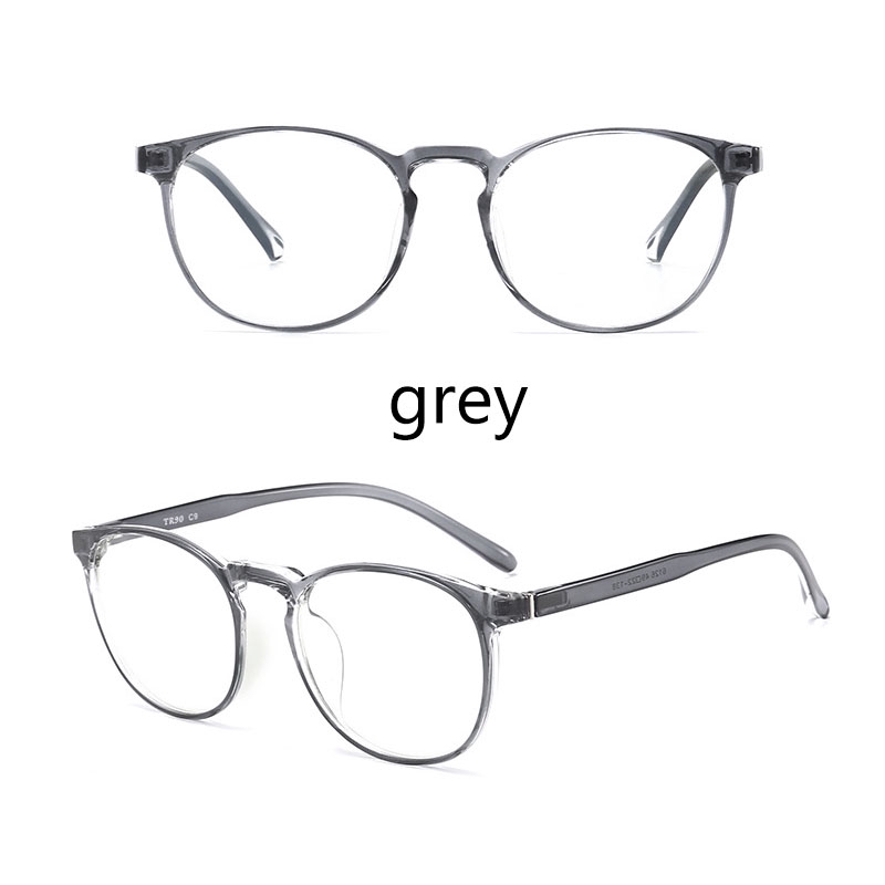 Kính Blue Light Anti-radiation Photochromic Eyeglasses TR90 Round Frame Sunglasses