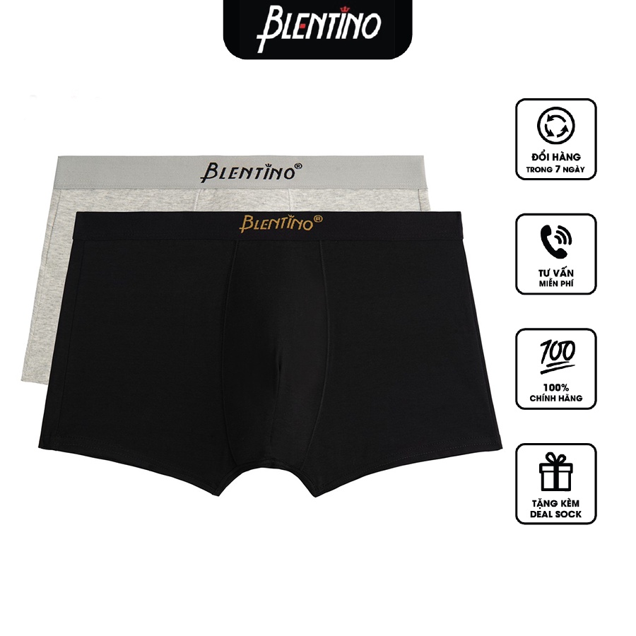 Combo 2 Quần Lót Đùi Nam BLENTINO D06 thấm hút mồ hôi