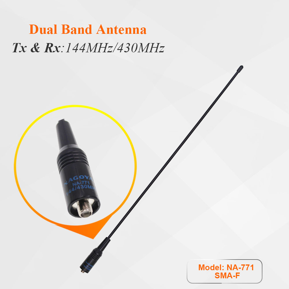 Bộ Đàm Cầm Tay 10w 144 / 430mhz Sma Female Cho Máy Bộ Đàm Baofeng Bf-888S