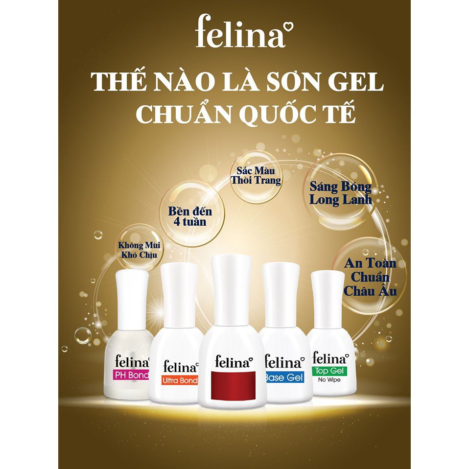 Sơn móng tay Gel Felina 18ml - Màu sắc đa dạng