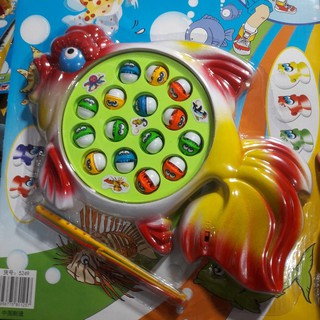 Đồ chơi câu cá 🔥FREESHIP🔥 Bộ Đồ Chơi Câu Cá Phát Nhạc Nhiều Cần Câu Fishing Game