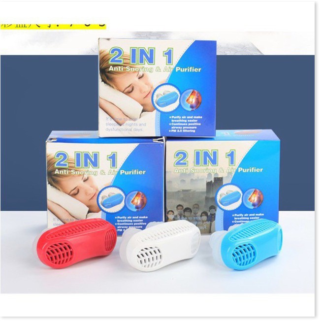 Thiết bị chống ngáy 🎉SALE ️🎉 Thiết bị chống ngáy 2in1 giúp cố định hàm khi ngủ, chống ngáy cao cấp,  an toàn  6128