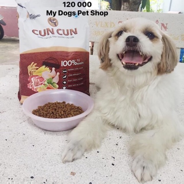 Thức ăn hạt CunCun cho chó