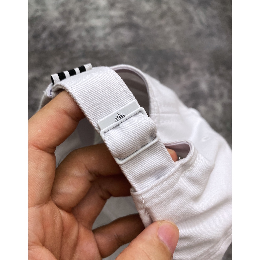 💥 Nón / Mũ Adidas Trefoil Baseball Cap - White FJ2544 / CAM KẾT HÀNG XUẤT DƯ XỊN 100%