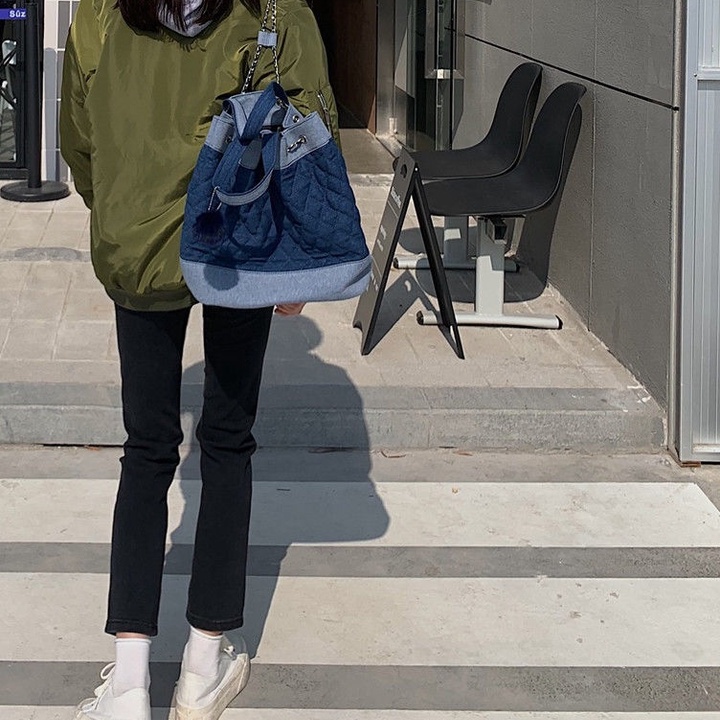 COZOK Quần Jean Lưng Cao Dáng Ôm Kiểu Hàn Quốc Hợp Thời Trang