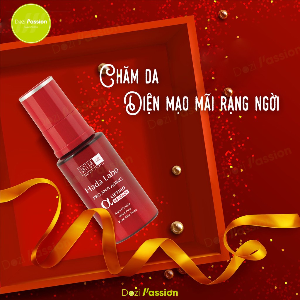 Tinh Chất Hada Labo Chuyên Biệt Chống Lão Hóa Màu Đỏ - Hada Labo Pro Anti Aging α Lifting Essence 30ml