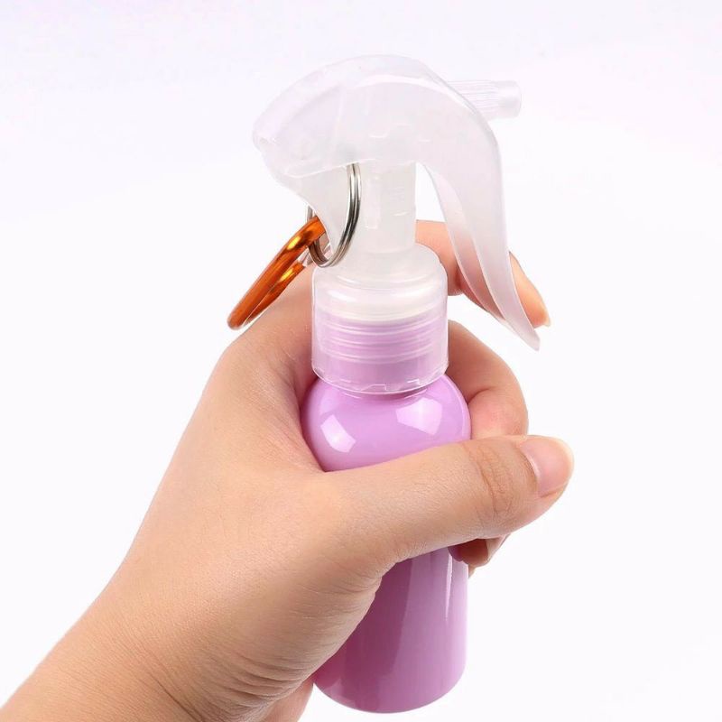 Bình xịt cồn rửa tay mini 100ml tặng kèm móc khóa nhôm (AHvn)