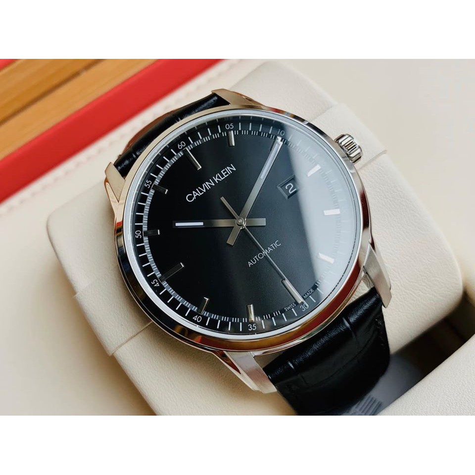 ĐỒNG HỒ NAM CALVIN KLEIN Infinite K5S341CZ_MẶT ĐEN HUYỀN BÍ [Hàng chính hãng-Bảo hành 2 năm]