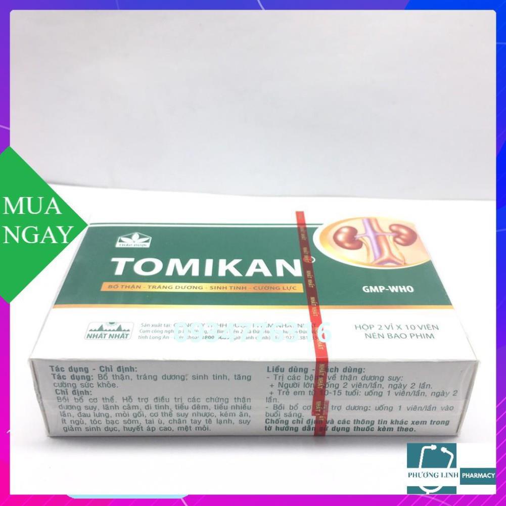 tomikan nhất nhất hộp 2 vỉ x 10 viên